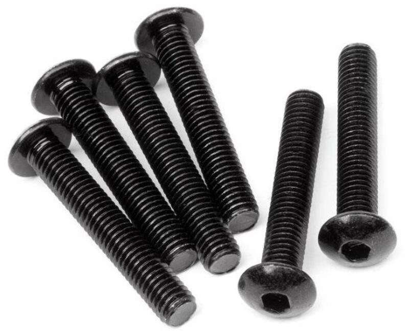 HPI 94760 Button Head Screw M5x30mm (Hex Socket / 6pieces