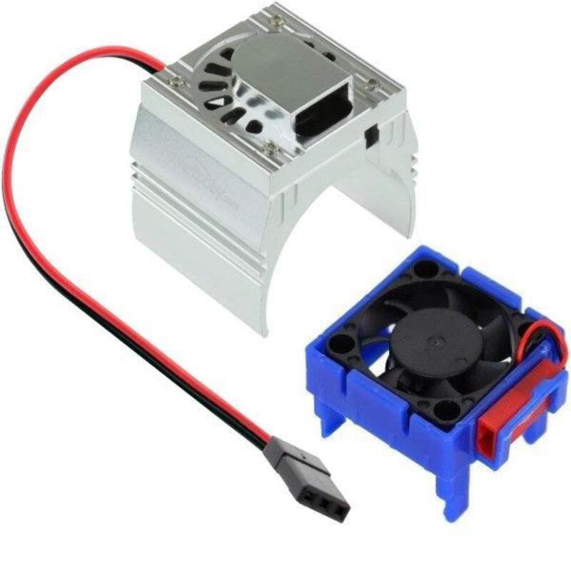 Kit Ventola Di Raffreddamento Powerhobby ESC E Motore Per Traxxas Velineon VXL-3 Bandit