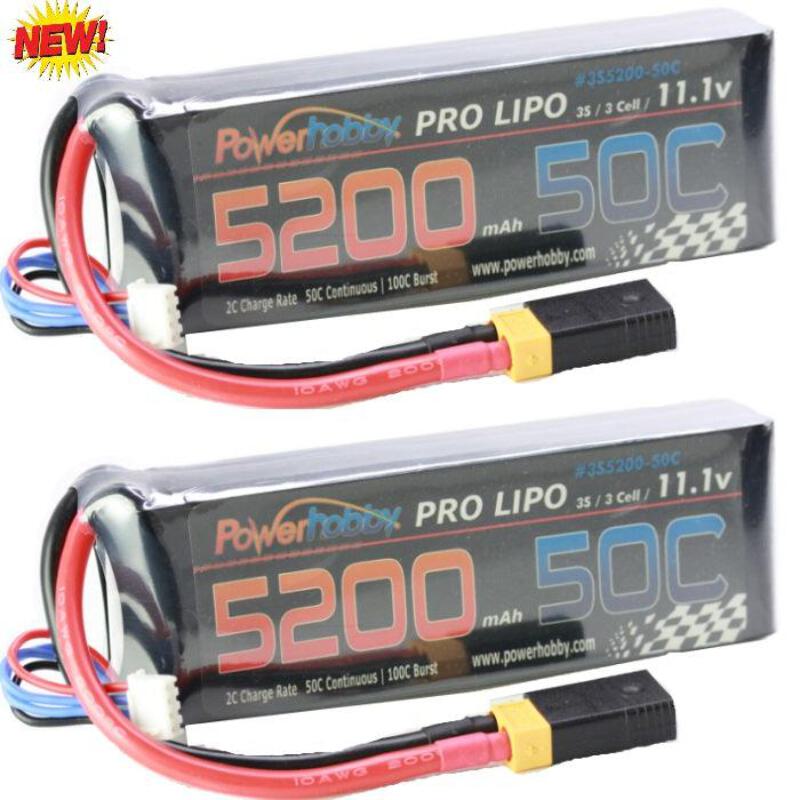 『ユウ』 Powerhobby 3s 5200mah 50c Lipo Battery FOR TRAXXAS Bandit
