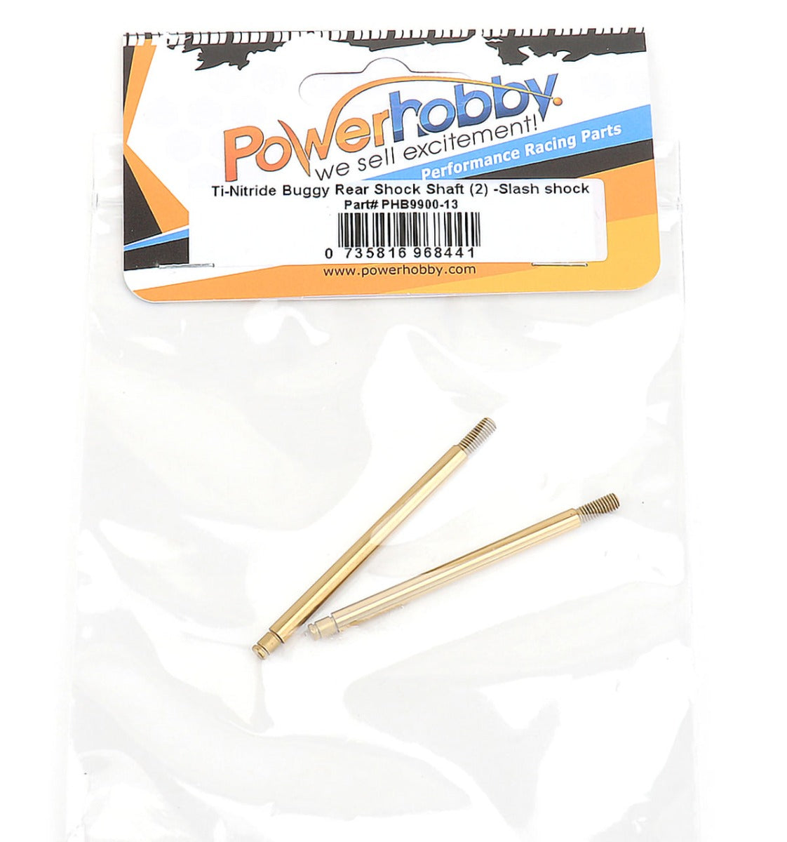 Powerhobby Ti-Nitride rear Shock Shaft (2) XTREME Slash Shocks | eBay