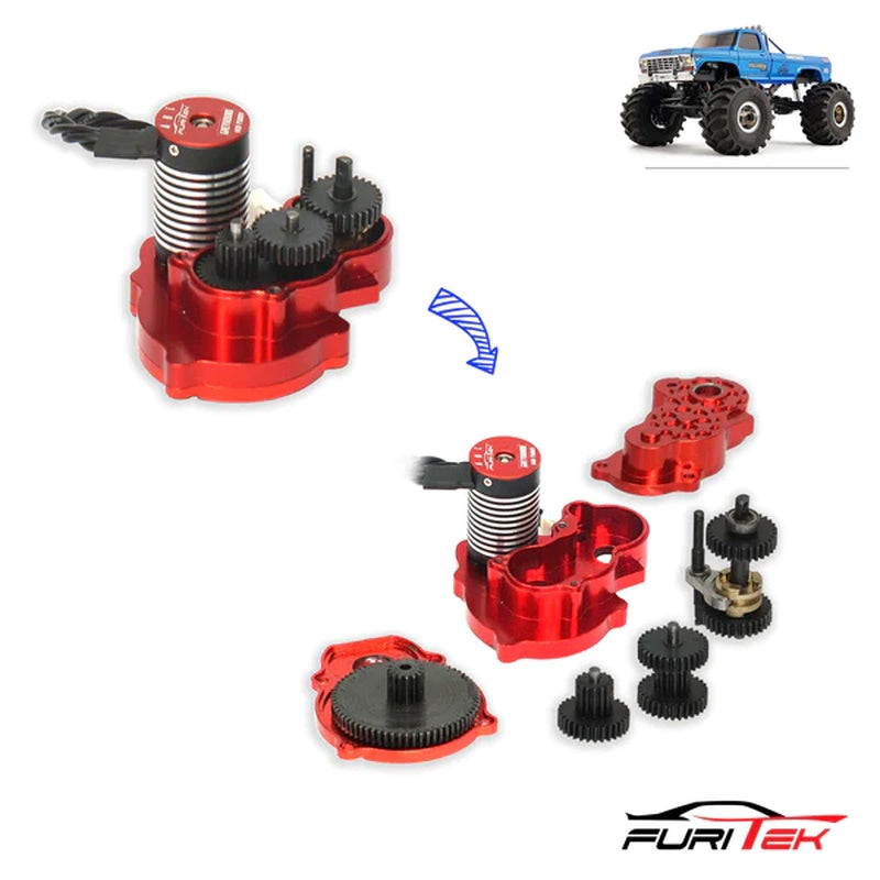 FURITEK 2349 STELLAR TRANNY MINI GODZILLA BRUSHLESS SETUP