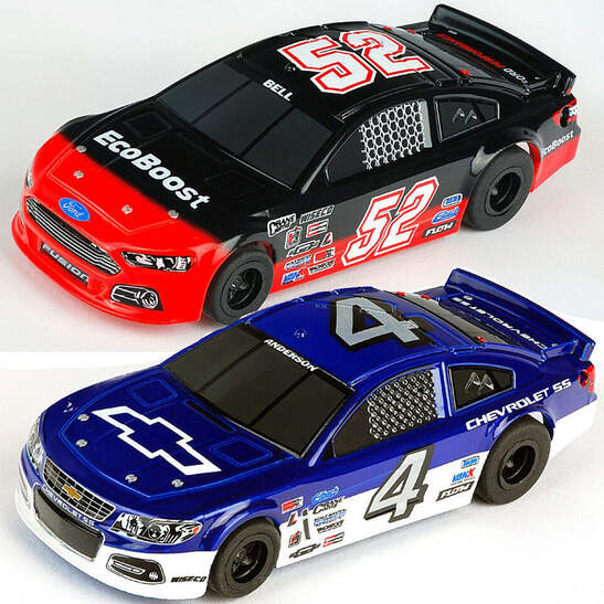 AFX 22041 Two Pack Stocker Mega G+ Ho slot car AFX21034 Nascar
