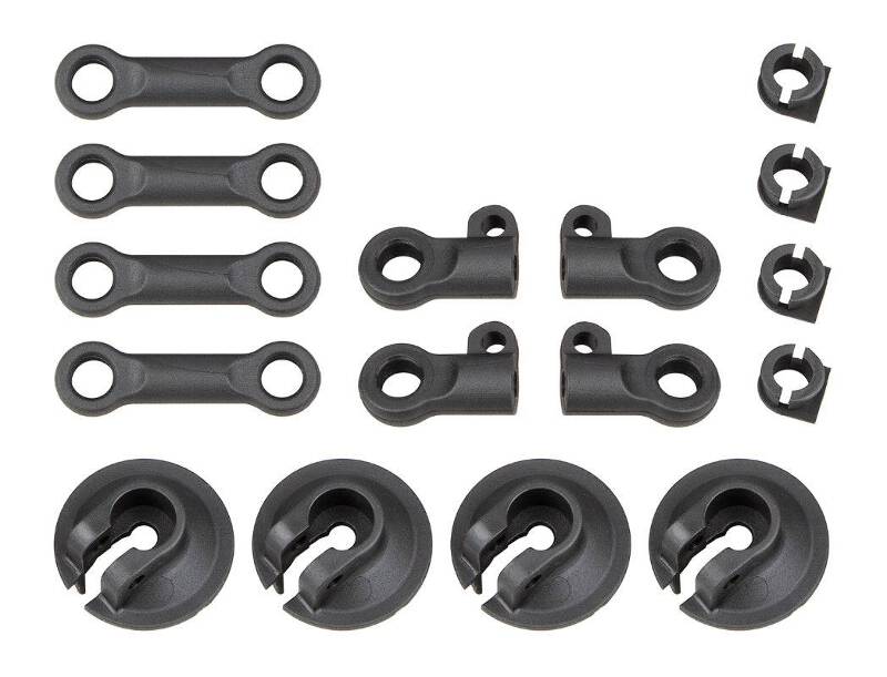 お歳暮 人気 オシャレ Associated 81512 eBay | Ends Rod Shock and Cups Spring RC8B4 ピンズ・ピンバッジ・缶バッジ