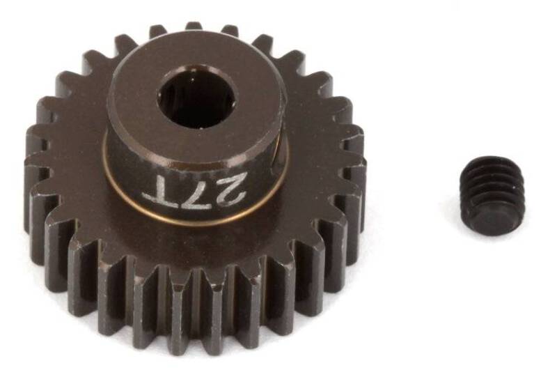 Associated 1345 Aluminum Pinion Gear 27T 48P 1/8 shaft SC10