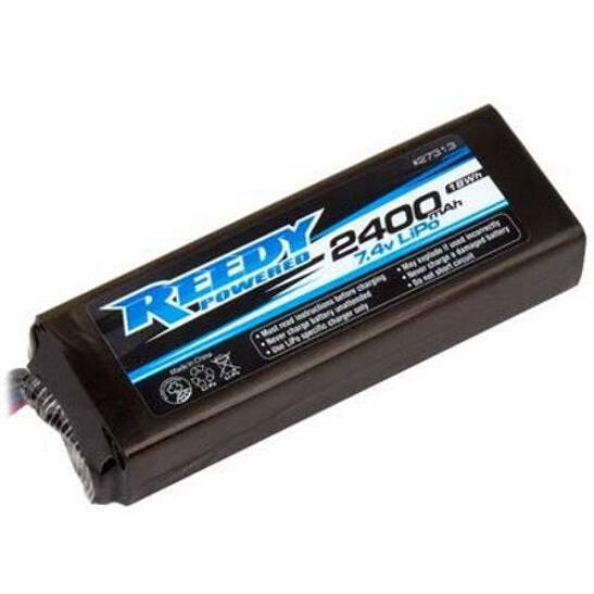 Team Associated Reedy LiPo Pro TX/RX 2400mAh 7.4V Flat Battery – RC Car Transmitter & Receiver Pack