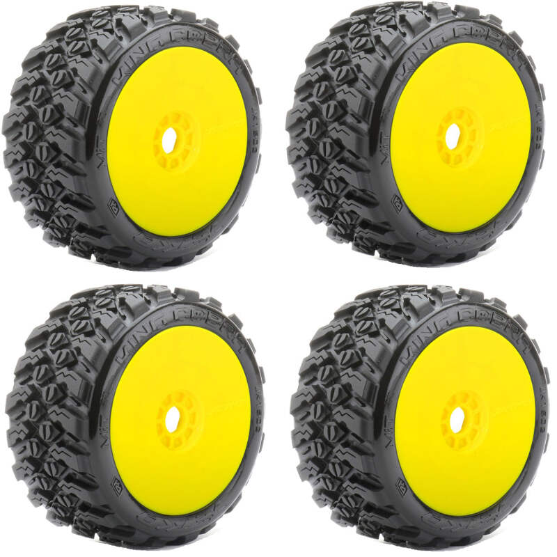 Powerhobby 1/8 Buggy King Cobra Belted Tires Mounted 17MM