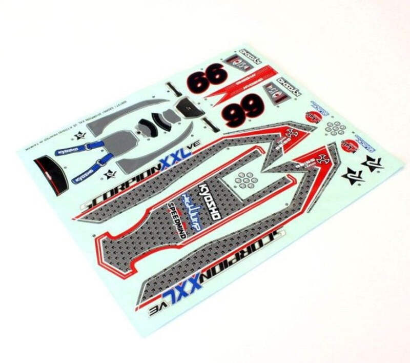 Kyosho SXD001 Decal (Scorpion XXL) | eBay