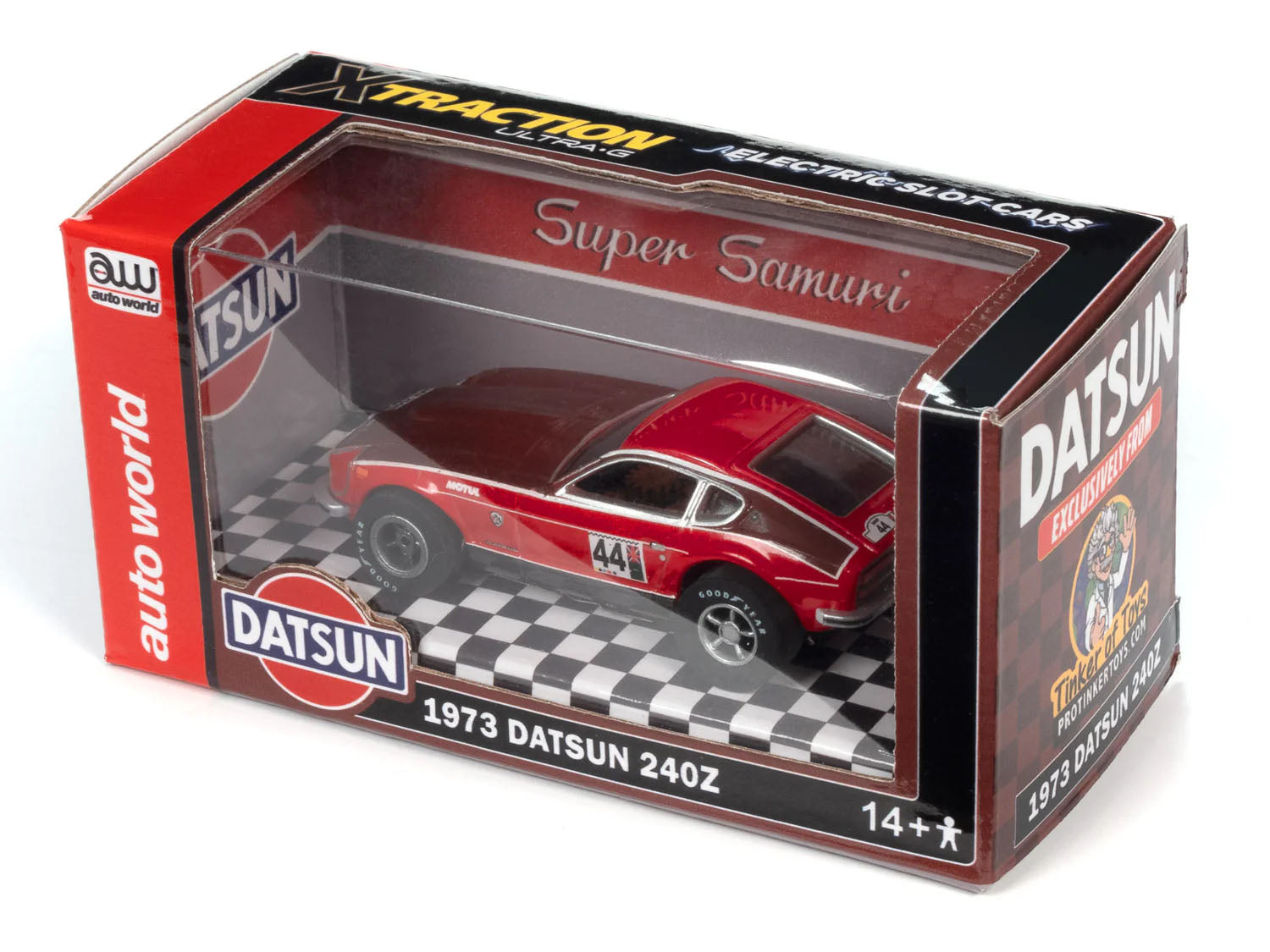 Auto World 1973 Datsun 240z Exclusive HO slot car for AFX