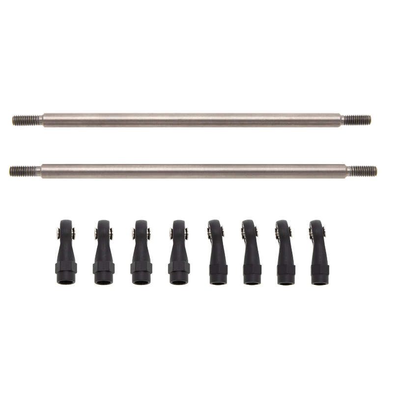 タブ Powerhobby Stainless Steel 65MM Links w Straight / Angled