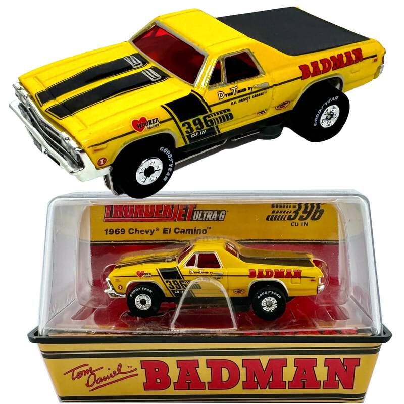HO slot car 1969 Chevy El Camino, BADMAN AUTO WORLD Limited