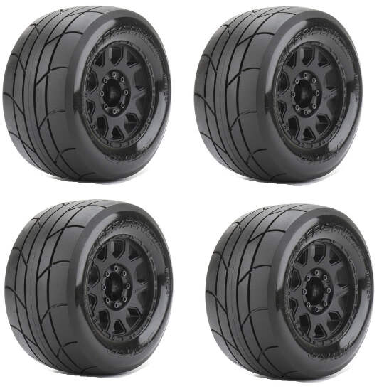 の Powerhobby 1/8 MT 3.8 Super Sonic Belted Mounted Tires (4