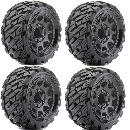 。 Powerhobby 1/10 2.8 ST RockForm Belted Tires (4) Arrma