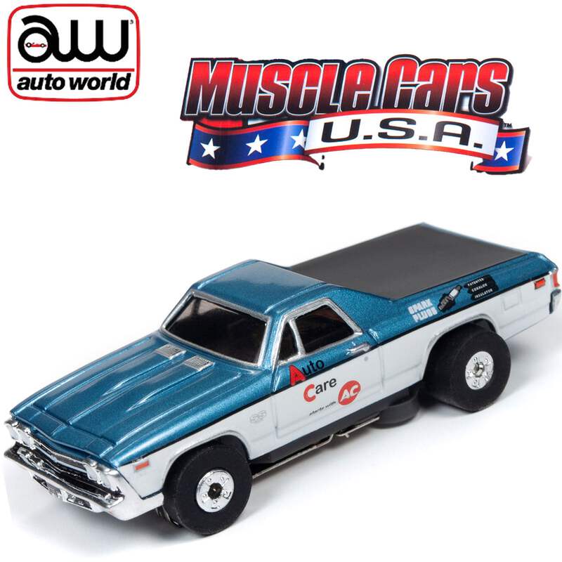 京商 AFX 22123 1970 Pontiac Firebird Formula 400 Blue HO Slot Car