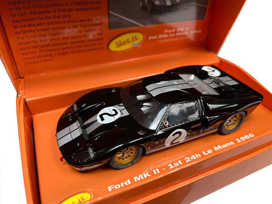 Slot.it Ford GT40 MkII #2 Le Mans 1966 Winner 1/32 Slot Car