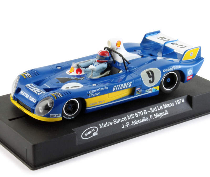 Slot.it Matra Simca MS670B #9 Gitanes Le Mans 1/32 Slot Car