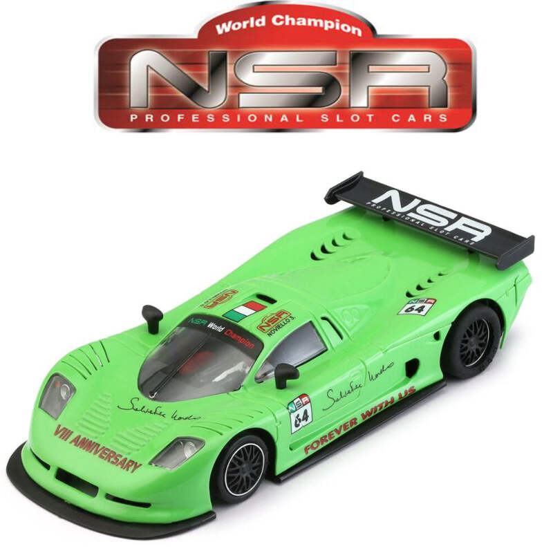 正式的 NSR EVO3 0183 Car Slot 1/32 Noviello Salvatore MT900R Mosler レッグウェア