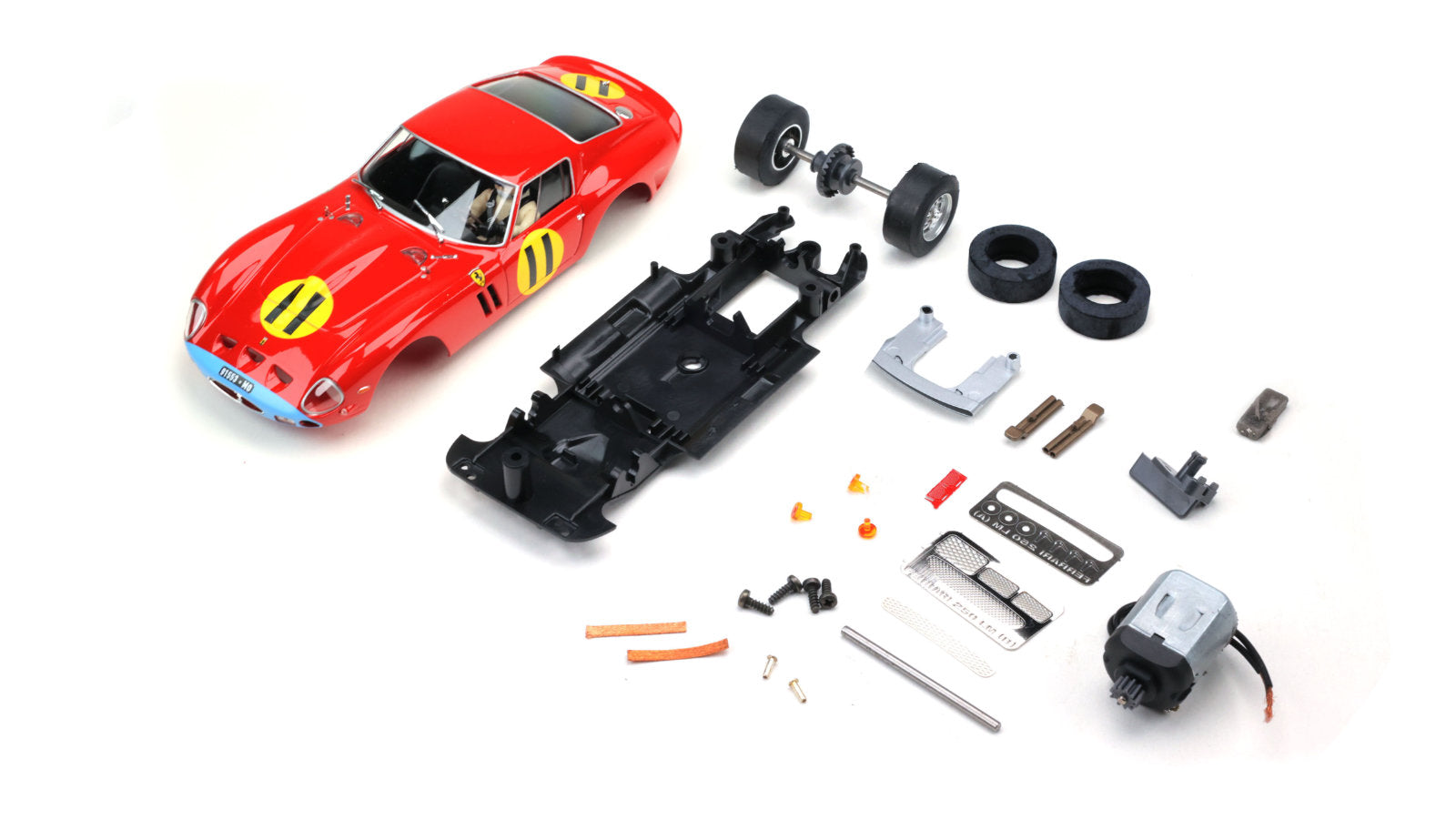 250 GTO ELCLUB FLYCARMODEL 1/32スロットカーFLY 250 GTO ELCLUB FLYCARMODEL 1/32スロットカーFLY
