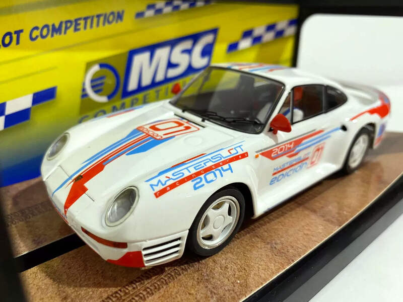 MSC Porsche 959 Master Slot 2014 1/32 Slot Car MSC-6044 for