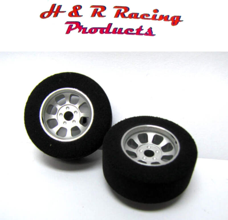aaa H&R Racing HR1351 Front Rubber Tires 27x12 6 Spoke Wheels 1