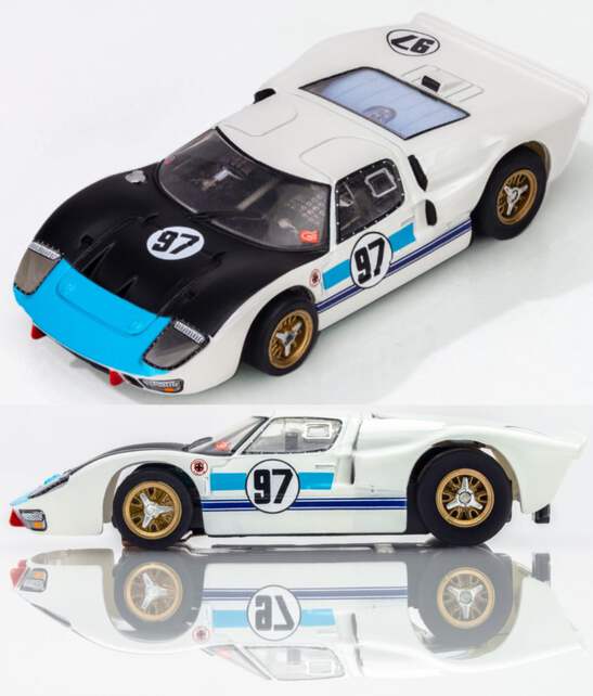 HPI 1/10 RC Car BODY Shell FORD GT40 -PRE-PAINTED- #120246