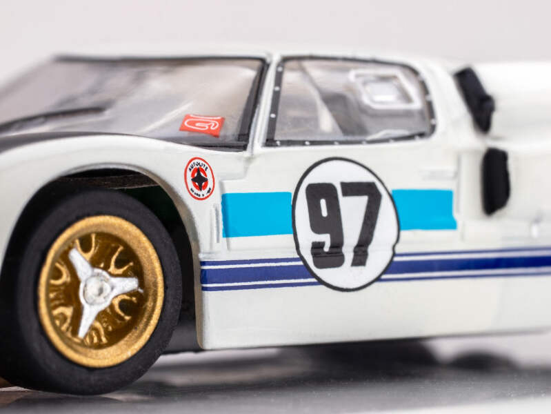 AFX Ford GT40 MKII #97 Daytona HO Slot Car 22058 MegaG+