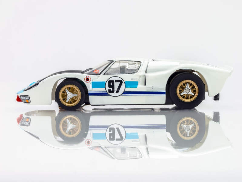 AFX Ford GT40 MKII #97 Daytona HO Slot Car 22058 MegaG+