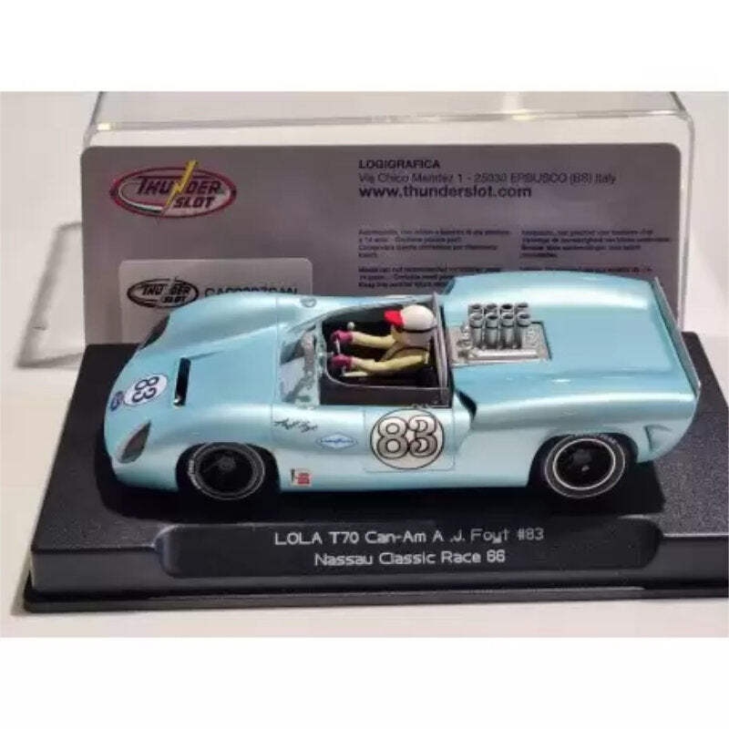 Thunderslot LOLA T70 Can-Am Nassau Classic Race 1966 Thunder