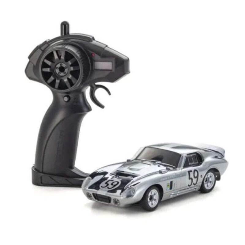 はと　　　1128 Kyosho 66611C 1/28 First Mini-Z Chrome Shelby Cobra Daytona