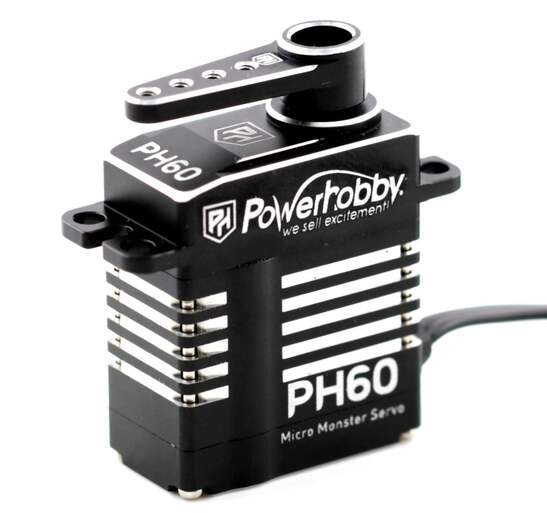 Powerhobby PH60 High Torque Digital Micro UPGRADE Servo Arrma Grom