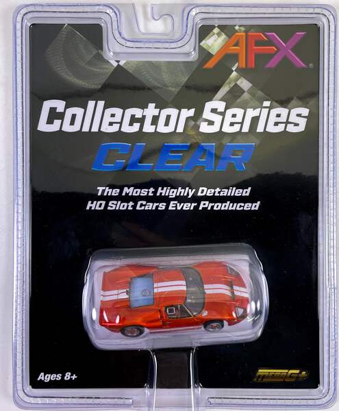 AFX Exclusive Ford GT40 Ontario Orange HO Slot Car 22109 | eBay