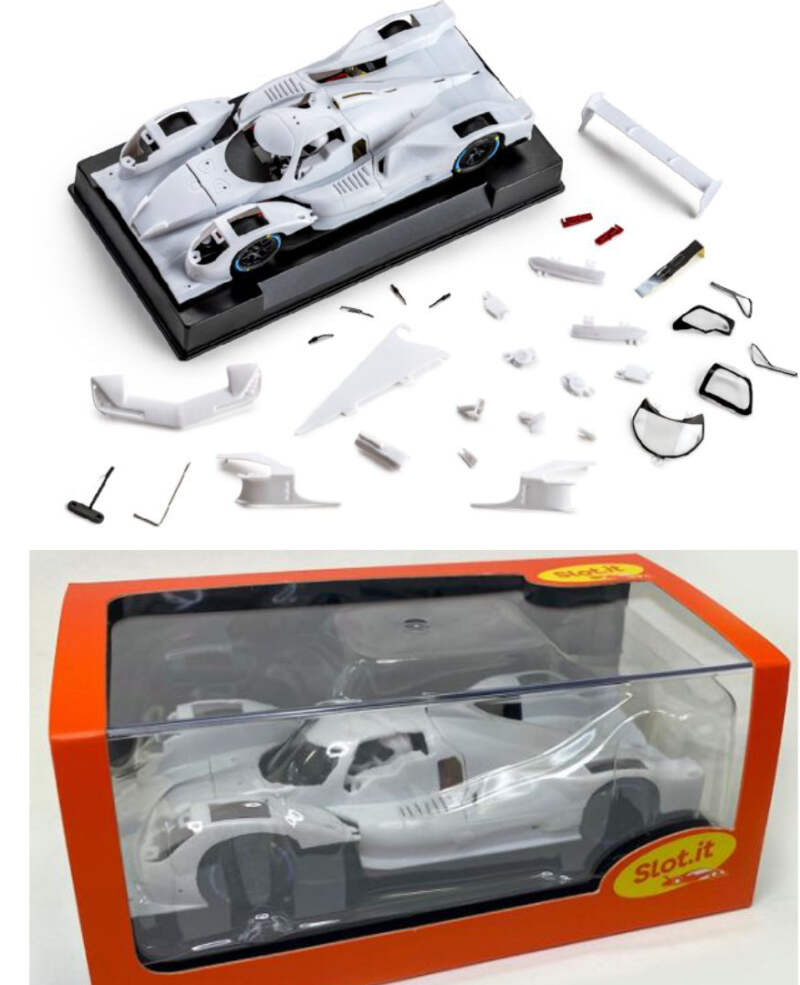 【メーカー再生品】 Slot.it Car Slot 1/32 Kit Unpainted White ARX-05 Acura ルーター・ネットワーク機器