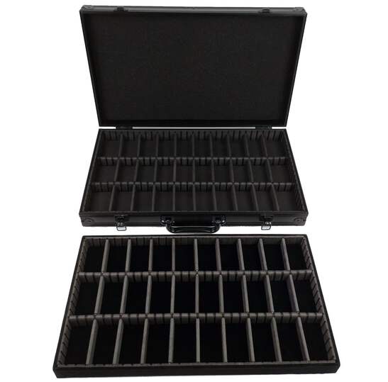 HO Slot Car Aluminum Carrying Case For AFX Auto World Tyco Aurora