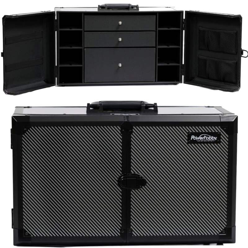 PowerHobby Kyosho Mini-Z 1/28 Car Pit Box Aluminum Case PitBox