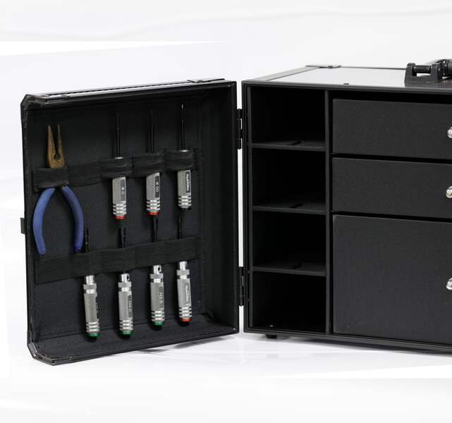 PowerHobby Kyosho Mini-Z 1/28 Car Pit Box Aluminum Case