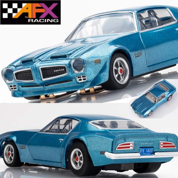 ファイヤーバード AFX 22123 1970 Pontiac Firebird Formula 400 Blue HO Slot Car