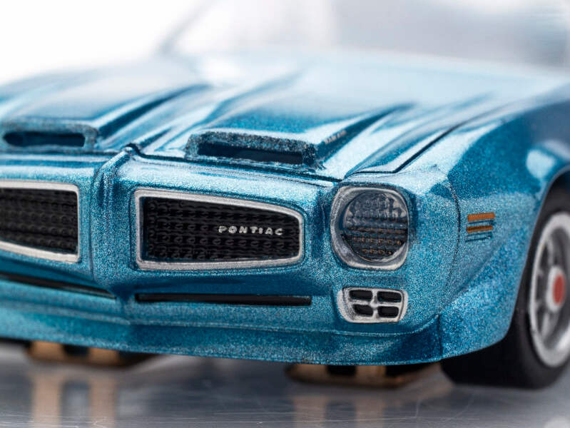 京商 AFX 22123 1970 Pontiac Firebird Formula 400 Blue HO Slot Car