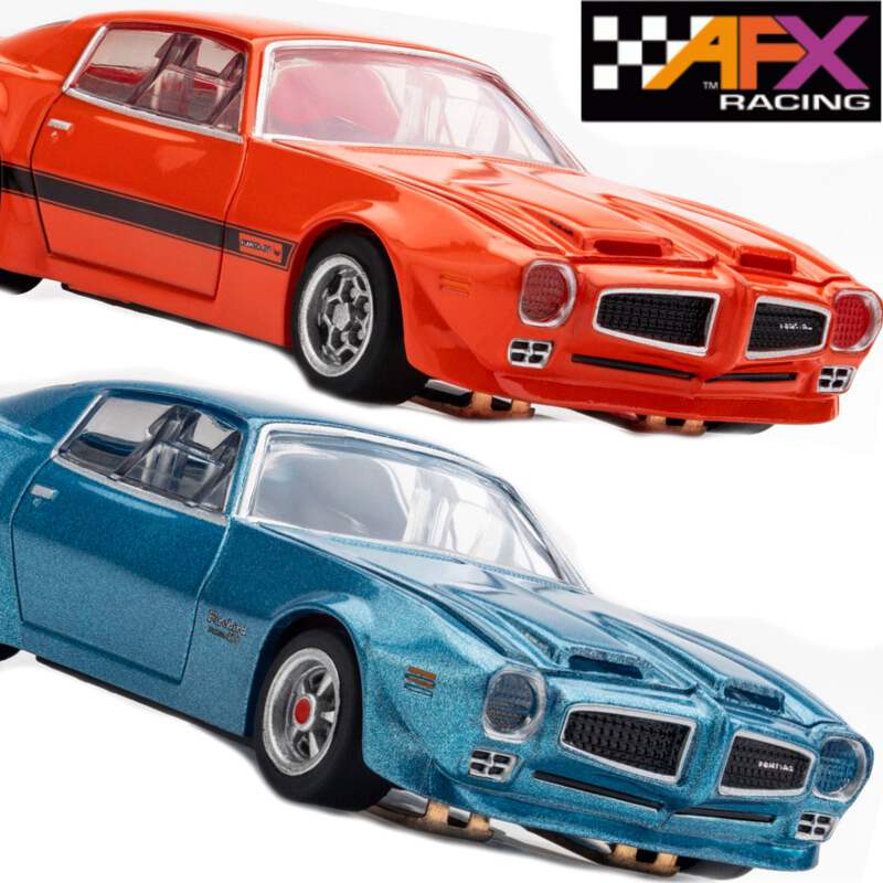 京商 AFX Pontiac Firebird Formula 400 Blue Orange HO Slot Car