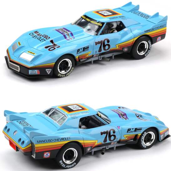 Revell Monogram Greenwood Corvette Mancuso 1/32 Slot Car 85-4864