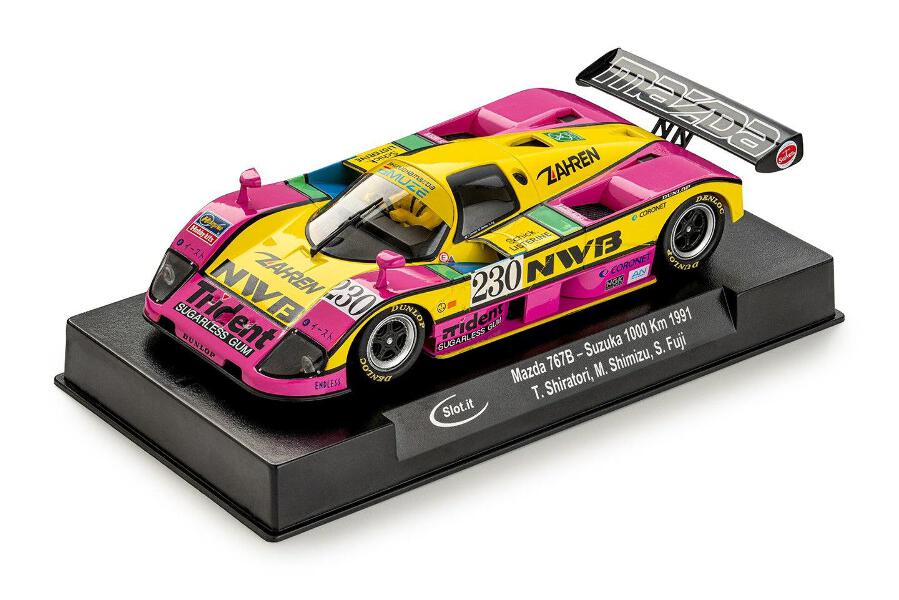 ミニカー Slot.it Mazda 767B Suzuka 1000km Slot.it Mazda 767B Suzuka 1000km 1991 1/32 Slot Car SICA60A CA60A
