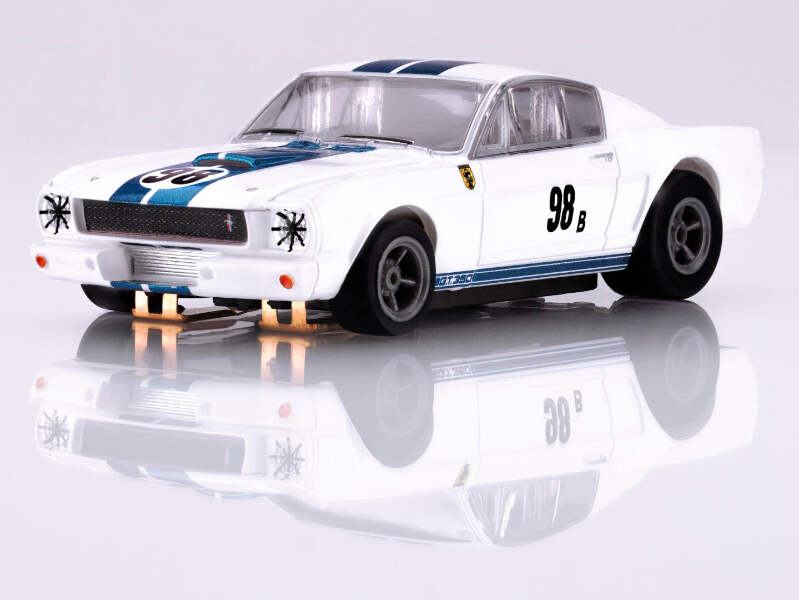 AFX 22125 1965 Shelby Ford Mustang GT350R Ken Miles HO Slot Car