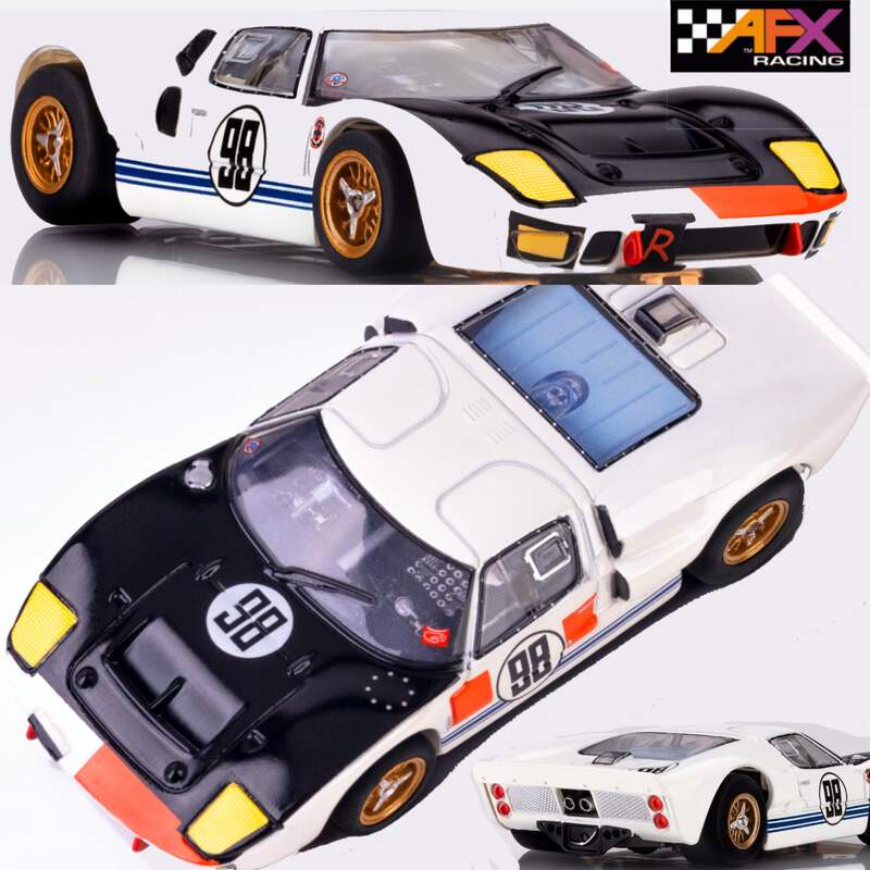 セガアーカイブス　from USA AFX 22059 Ford GT40 Mark II #98 Ken Miles 1966 Daytona Winner HO