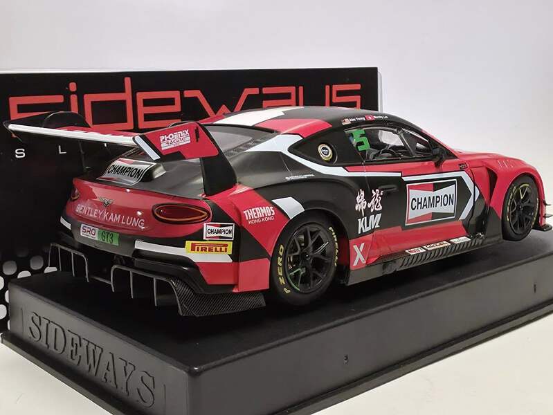 Sideways Bentley Continental GT3 GT World Challenge 2018 1/32 Slot