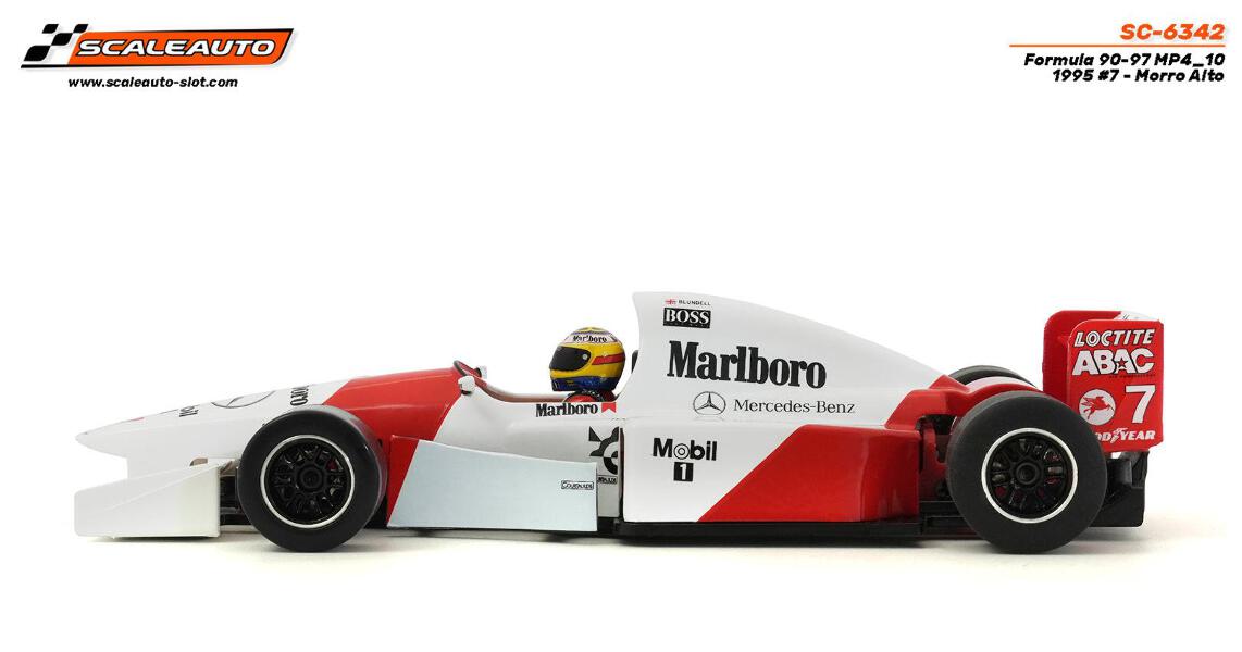 Scaleauto Formula 90-97 McLaren MP4/10 1995 Mark Blundell 1/32