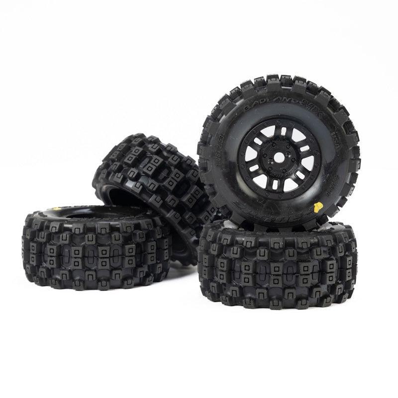 ☆らむ☆ Pro-Line Arrma MOJAVE GROM 1/16 Badlands MX Mounted Tires / Wheels
