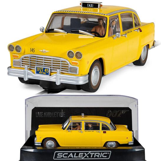 Scalextric C4606 James Bond Checker Taxi Live And Let Die 1/32