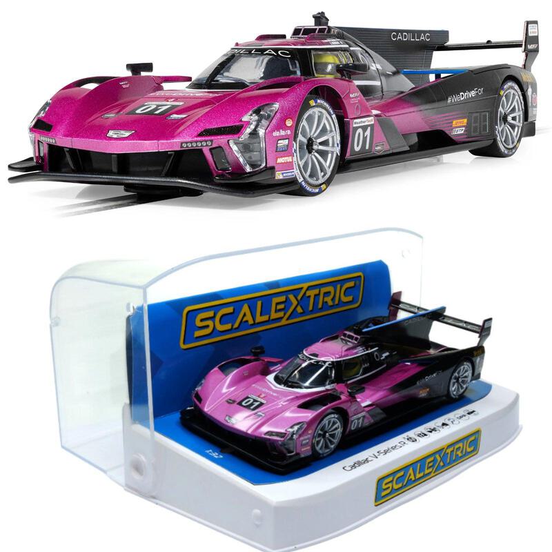 Scalextric C4611 Cadillac V-Series R Road Atlanta 2024 Pink 1/32