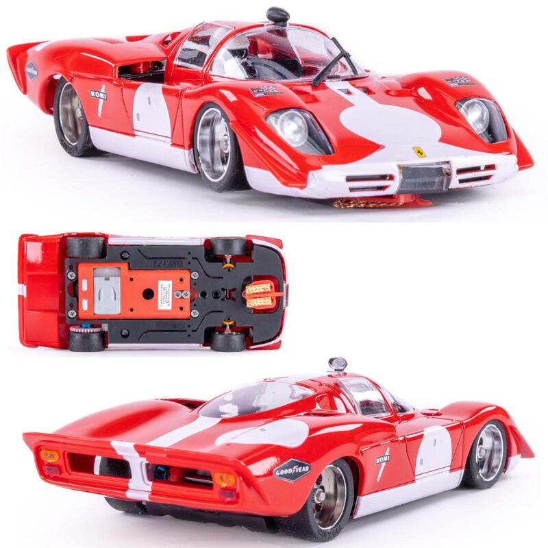 Fly R2004R2 Ferrari 512S Red Scaleauto RACING EVO3 1/32 Slot Car