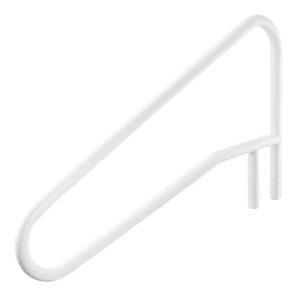 Pool Rail, 137.1 x 81.3 cm Pool Handrail, 100kg Load Capacity Heavy Duty Stainless Steel Swimming Handrail, Seamless Welding, Recessed or Base Mount, for Poolside, Water Parks, Spa Centers