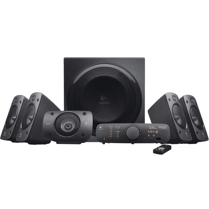NEW Logitech Z906 5.1 Surround Sound Speaker System DTS