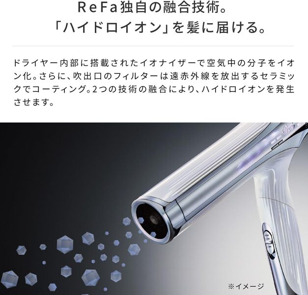 ReFa BEAUTECH DRYER SMART W (White) RE-AX-02A (AC100V-240V) Made